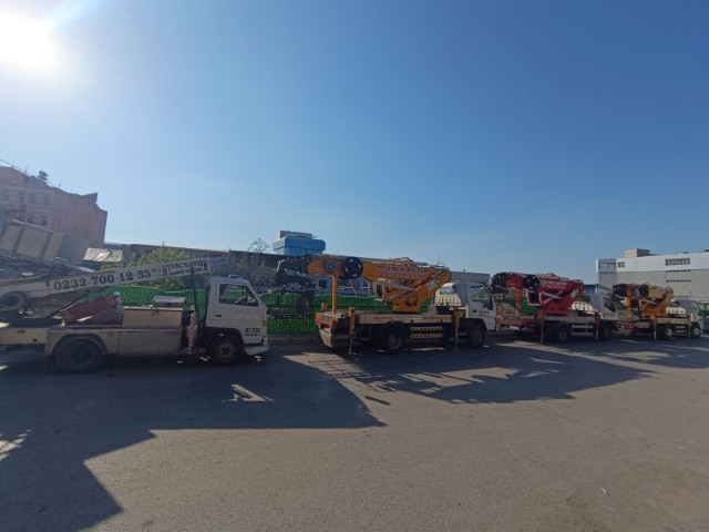 İzmir Sepetli Vinç Kiralama - Uygun Fiyatlarla Hizmetinizde