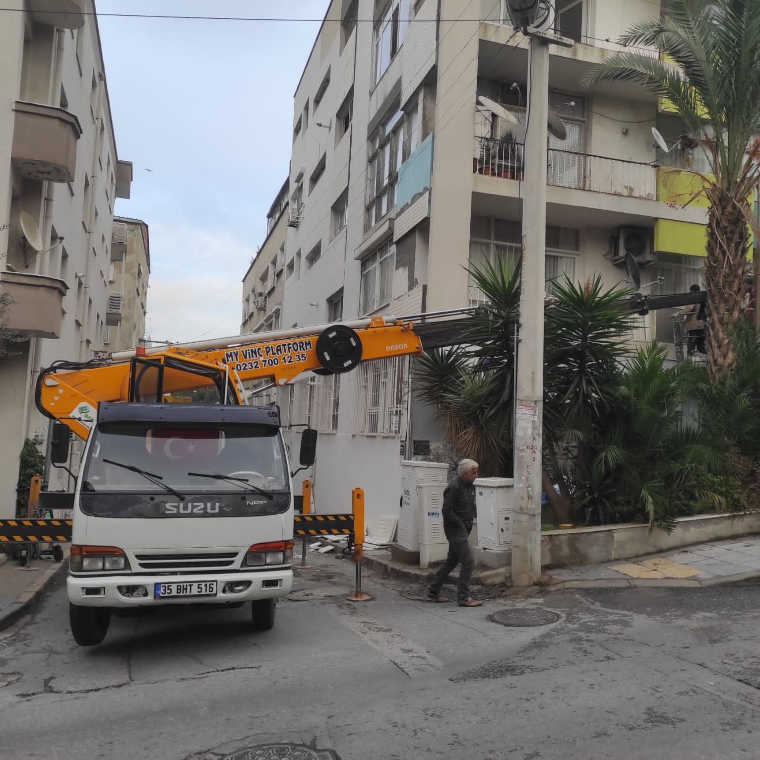 Balçova Sepetli Vinç Kiralama | Kiralık Sepetli Vinç Balçova – MY Nakliyat