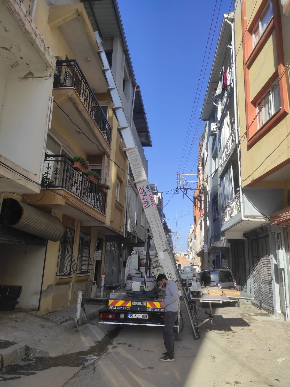 Menderes Asansör Kiralama | Profesyonel Mobil Asansör ve Eşya Taşıma – MY Nakliyat